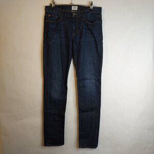Hudson Jeans Collette Skinny Women's 27 Low Rise Medium Wash Stretch Denim Punk